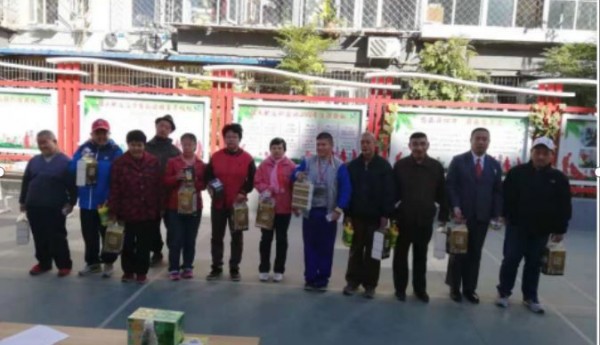 胜利街道为残疾人举办“运动促进健康”趣味运动会