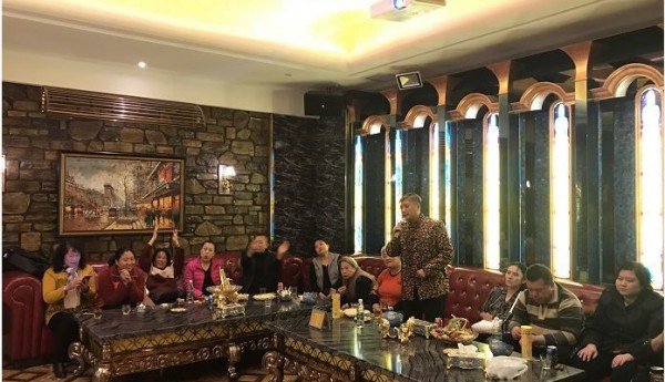 东风地区精神残疾人日间康复照料项目减压活动