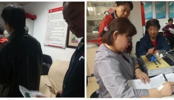 崔各庄地区温馨家园开展听力检测助残活动
