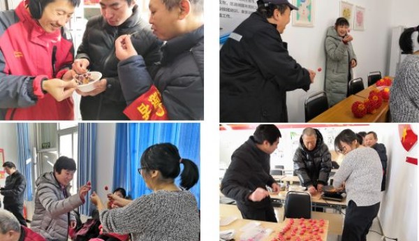 “情满暖冬，甜蜜福禄”——仁和镇河南村温馨家园DIY冰糖葫芦
