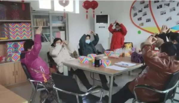 快报！快报！小红门地区职康站学员《国家》手指舞课堂开课啦!