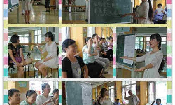 阳光路上·风雨同舟——亚运村残障人士手语舞蹈排练