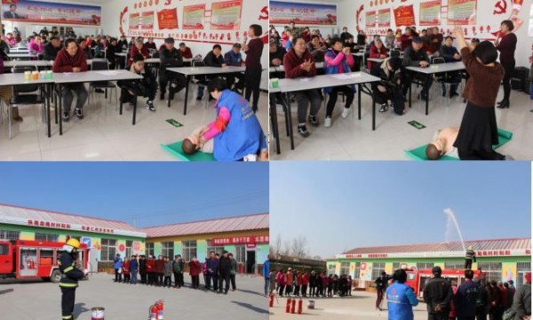 仁和镇残联温馨家园开展消防安全知识讲座及演习活动