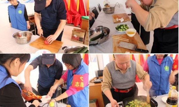 仁和镇河南村温馨家园开展“今日我下厨”生活技能提升活动
