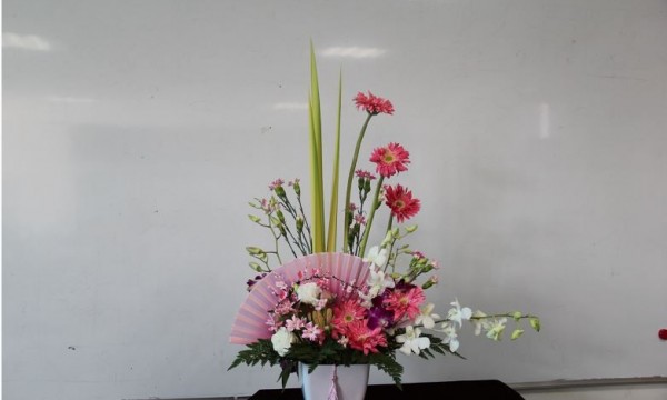 小红门地区残疾人职业技能培训之插花结业仪式完美落幕