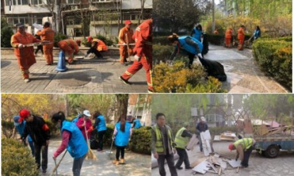 南湖西里社区多方参与，开展常态化隐患排查工作