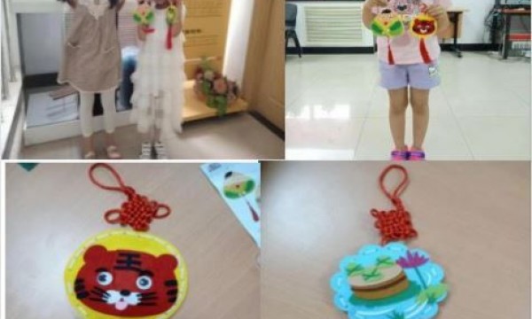 “粽情端午，手手相传”——顺源里社区亲子手工DIY香包活动