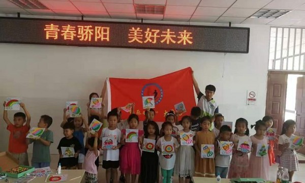 王四营地区举办“青春骄阳，美好未来”青少年暑期活动