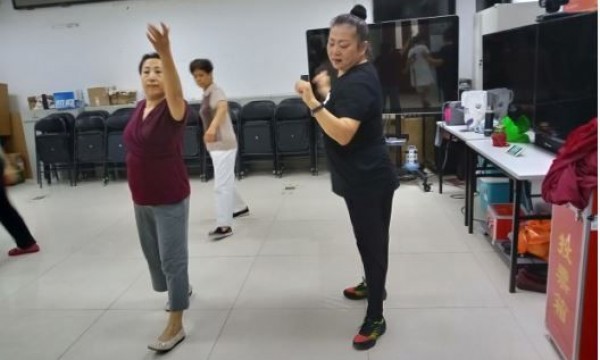 大栅栏西街社区舞蹈队伍培训活动（二）