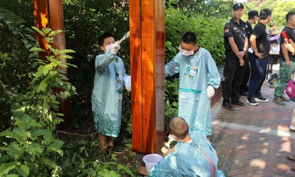 官悦欣园社区凉亭改造让居民笑开颜