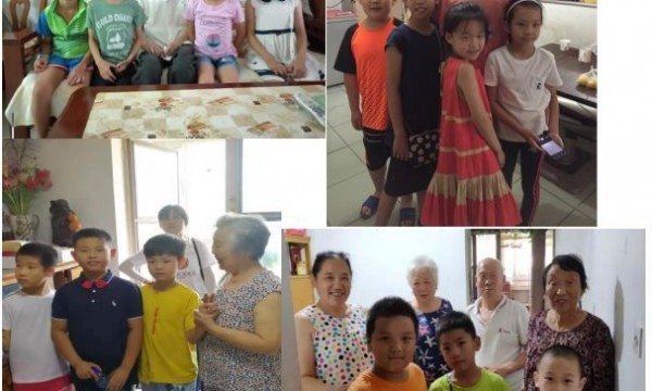 “芍药花开 幸福夕阳”——芍药居一社区开展慰老助残亲子活动