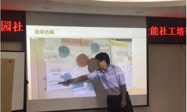 裕祥花园社区举办全能社工培训——如何开展居民议事会