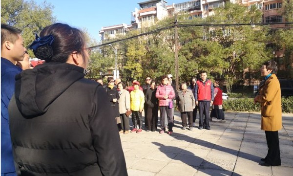 美然动力社区开展消防安全知识宣传活动