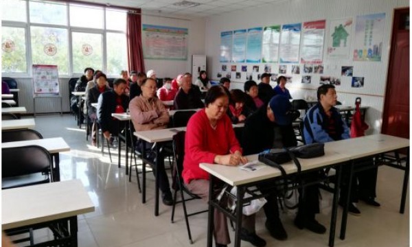 旺泉街道残联为服务对象举办法律知识讲座