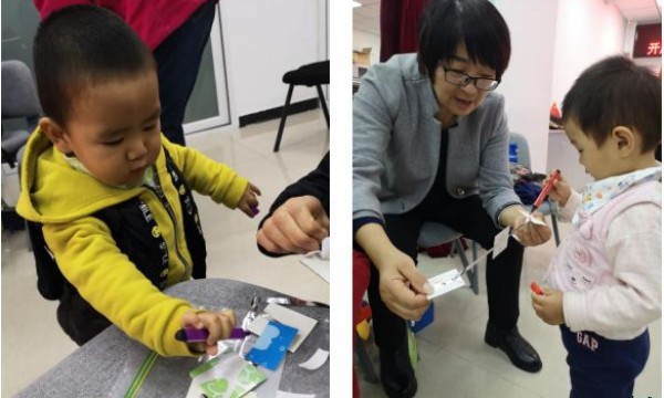 龙锦苑东四区社区“低幼宝宝成长计划”第三课