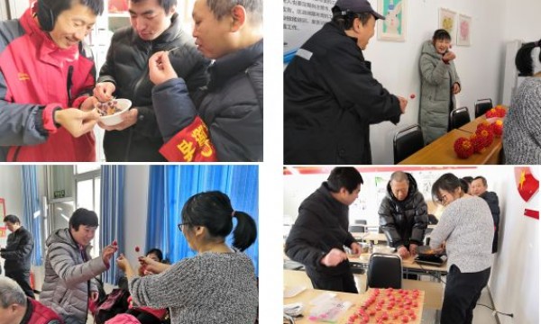 “情满暖冬，甜蜜福禄”——仁和镇河南村温馨家园DIY冰糖葫芦