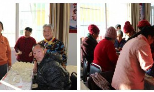 仁和镇河南村温馨家园举办“暖心冬至饺子宴”