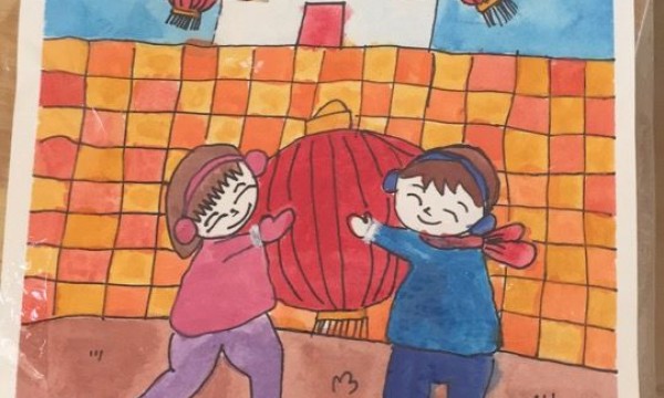 我的家园，我来画——古月佳园小区儿童绘画征稿活动