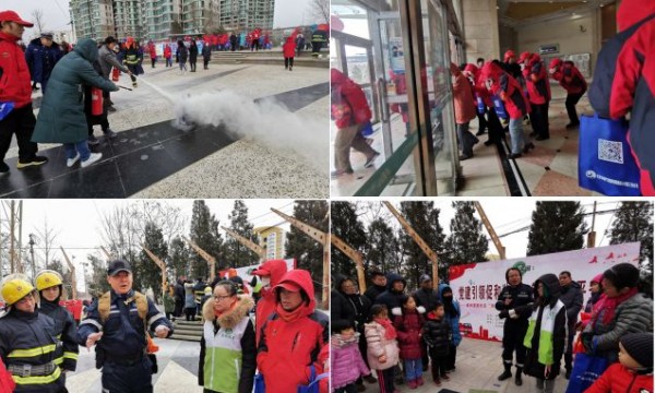 党建引领，为绿洲家园消防安全提供有力保障！