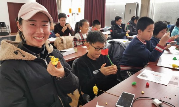 美然动力社区的寒假训练营——面塑手工坊