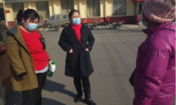 仁和镇河南村温馨家园防疫服务送到“家”