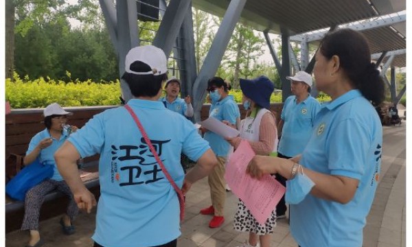 护河卫士齐上阵，公园码头焕新颜——马家湾公园江河护卫队在行动！