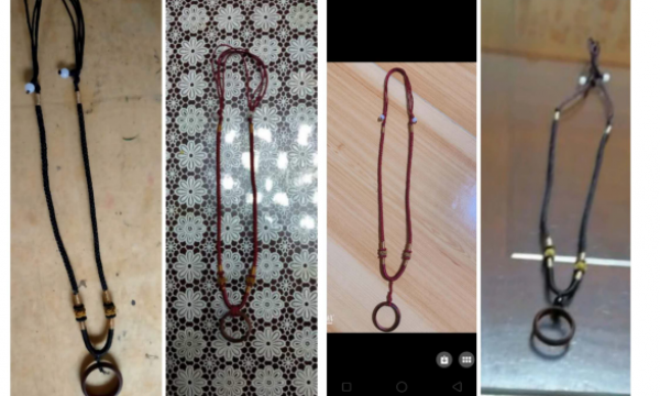 仁和镇河南村温馨家园手工工作坊打磨新作品——木艺戒指