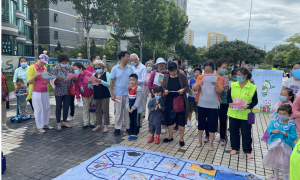 三法同用，多主体联合，助推垃圾分类总动员——绿洲家园举办垃圾分类游园会
