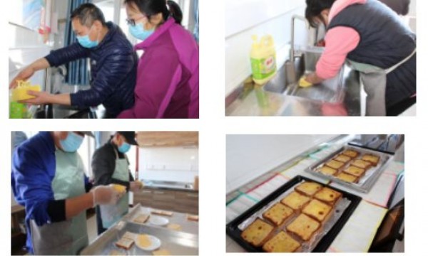 仁和镇河南村温馨家园乳酪烘焙课堂开课啦！