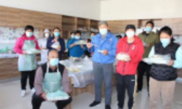 仁和镇河南村温馨家园美食厨房之立冬饺子