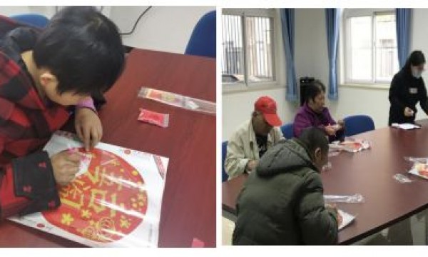 高丽营镇温馨家园开展钻石画制作活动助力学员色彩认知