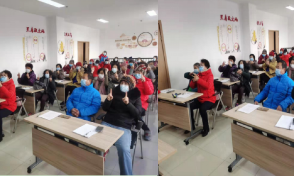 阳光星苑南里社区开展心理减压培训活动